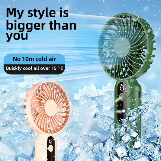 Ventilador Ultra Delgado y Portátil - Tu Compañero Ideal para el Verano - Mercalive