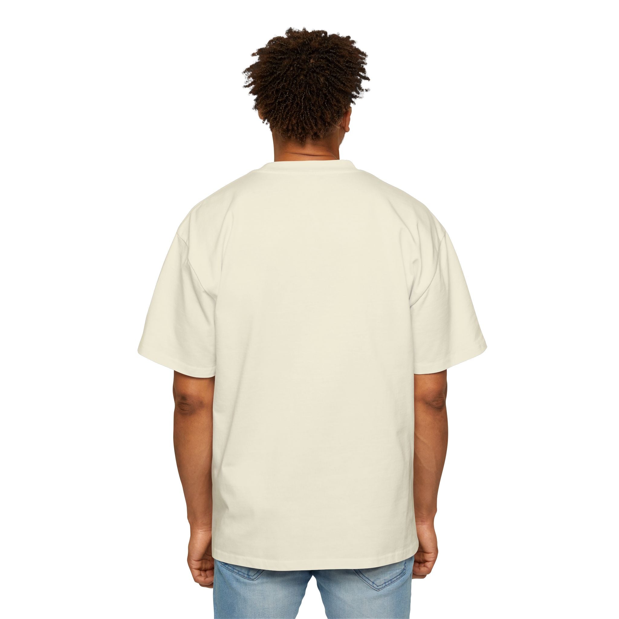 Camiseta YHWH Oversized para Hombre - Ropa Cristiana Inspiradora - Mercalive