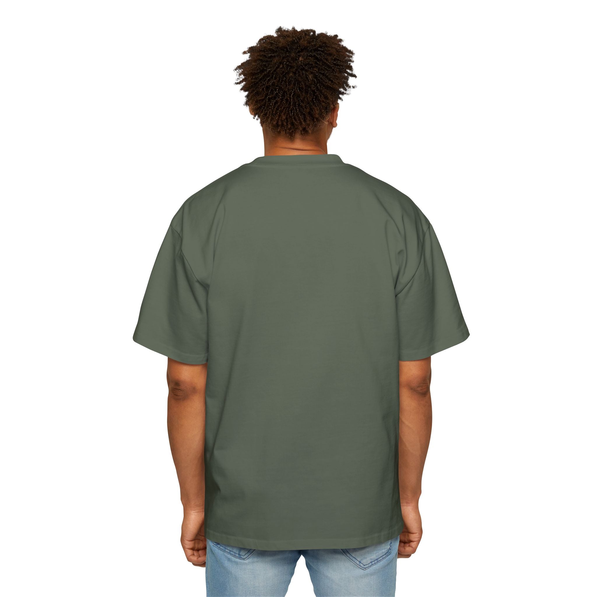 Camiseta YHWH Oversized para Hombre - Ropa Cristiana Inspiradora - Mercalive