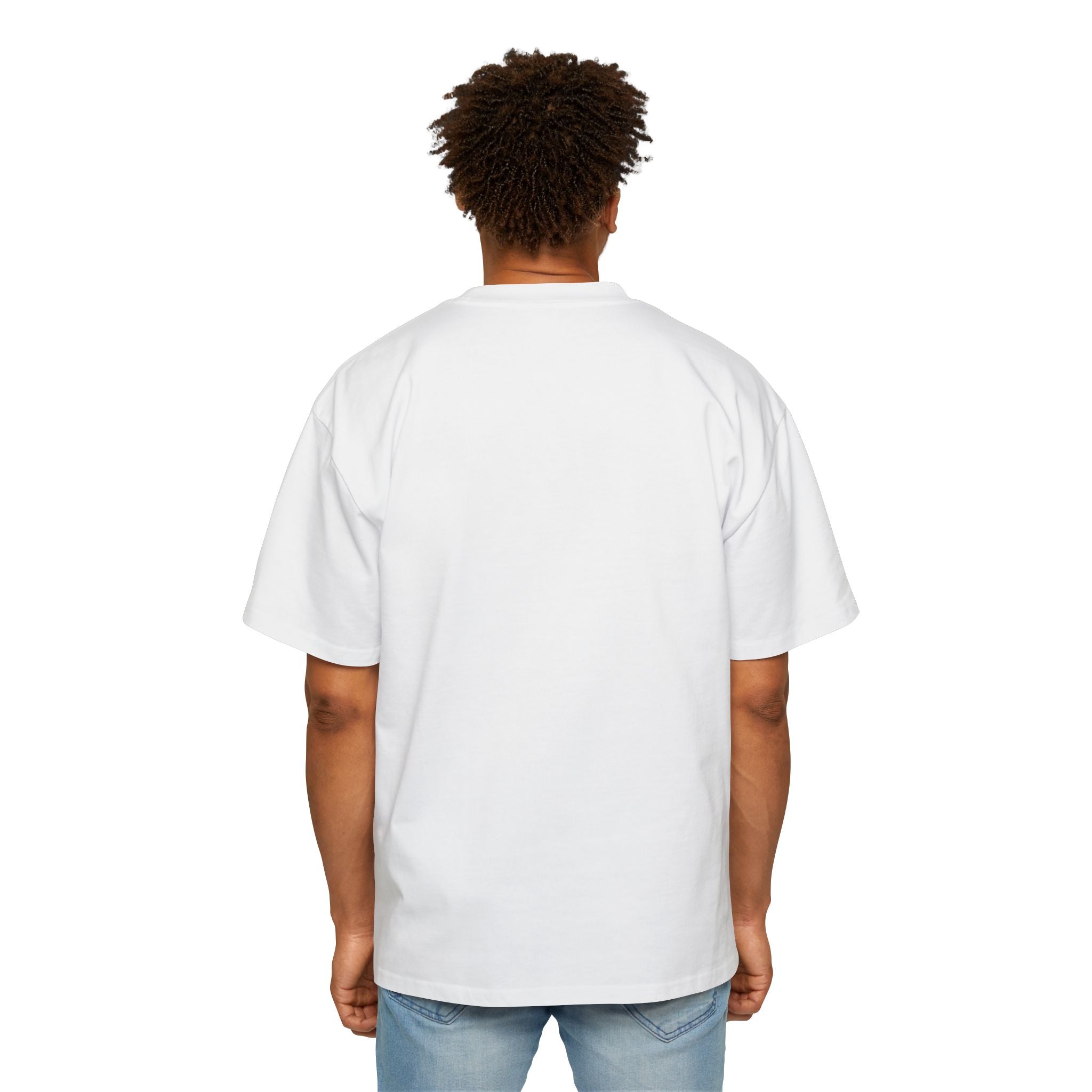 Camiseta YHWH Oversized para Hombre - Ropa Cristiana Inspiradora - Mercalive