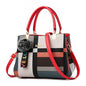 Yogodlns New Luxury Handbag Women Stitching Wild Messenger Bags Designer Brand Plaid Shoulder Bag Female Ladies Totes - Mercalive