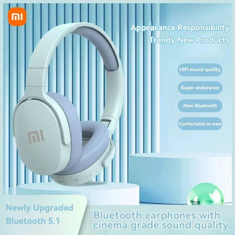 Xiaomi Original P2961 Wireless Headphones Bluetooth 5.3 Earphone For Samsung iPhone Stereo HIFI Headset Game Earbuds With Mic - Mercalive