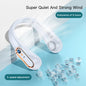 New 3000mA Portable Mini Hanging Neck Fan Bladeless Neckband Fan Digital Display Power Air Cooler USB Rechargeable Electric Fans - Mercalive