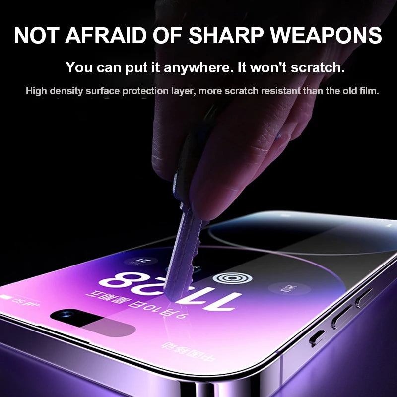 3Pcs Tempered Glass For iPhone 14 13 15 11 16 Pro Max Screen Protector for iPhone 15 Plus XR X XS Max 6 8 7 Plus SE 2020 Glass - Mercalive