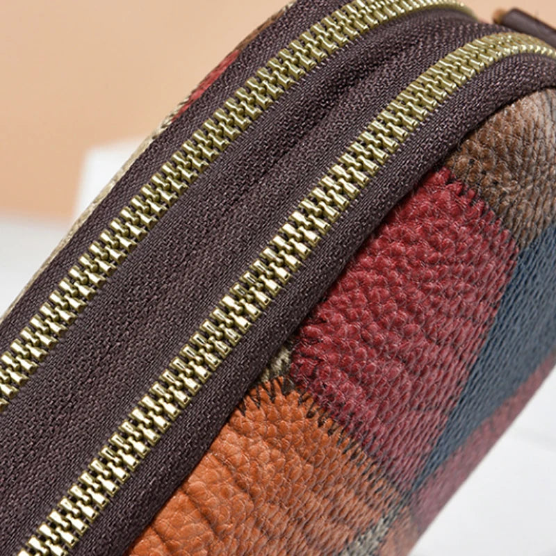 Yogodlns New Luxury Handbag Women Stitching Wild Messenger Bags Designer Brand Plaid Shoulder Bag Female Ladies Totes - Mercalive