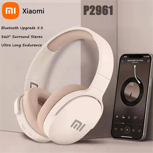 Xiaomi Original P2961 Wireless Headphones Bluetooth 5.3 Earphone For Samsung iPhone Stereo HIFI Headset Game Earbuds With Mic - Mercalive